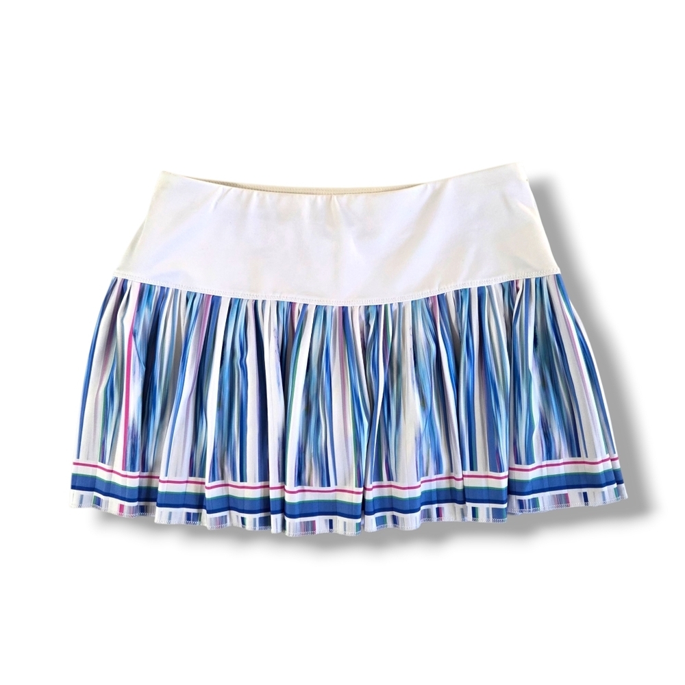 LUCKY IN LOVE Pleated Tennis Skirt Small Pickleball Athletic Small
